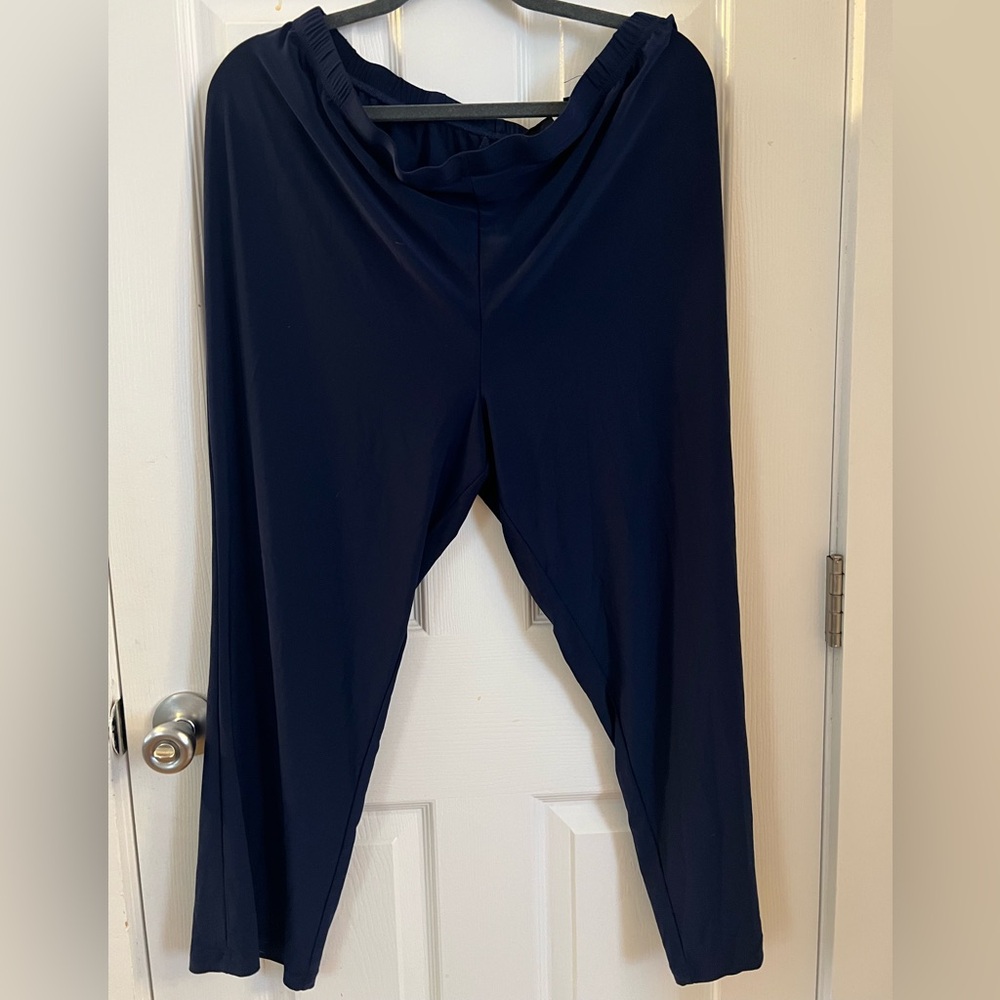 Attitudes by Renee Deep Blue Pants